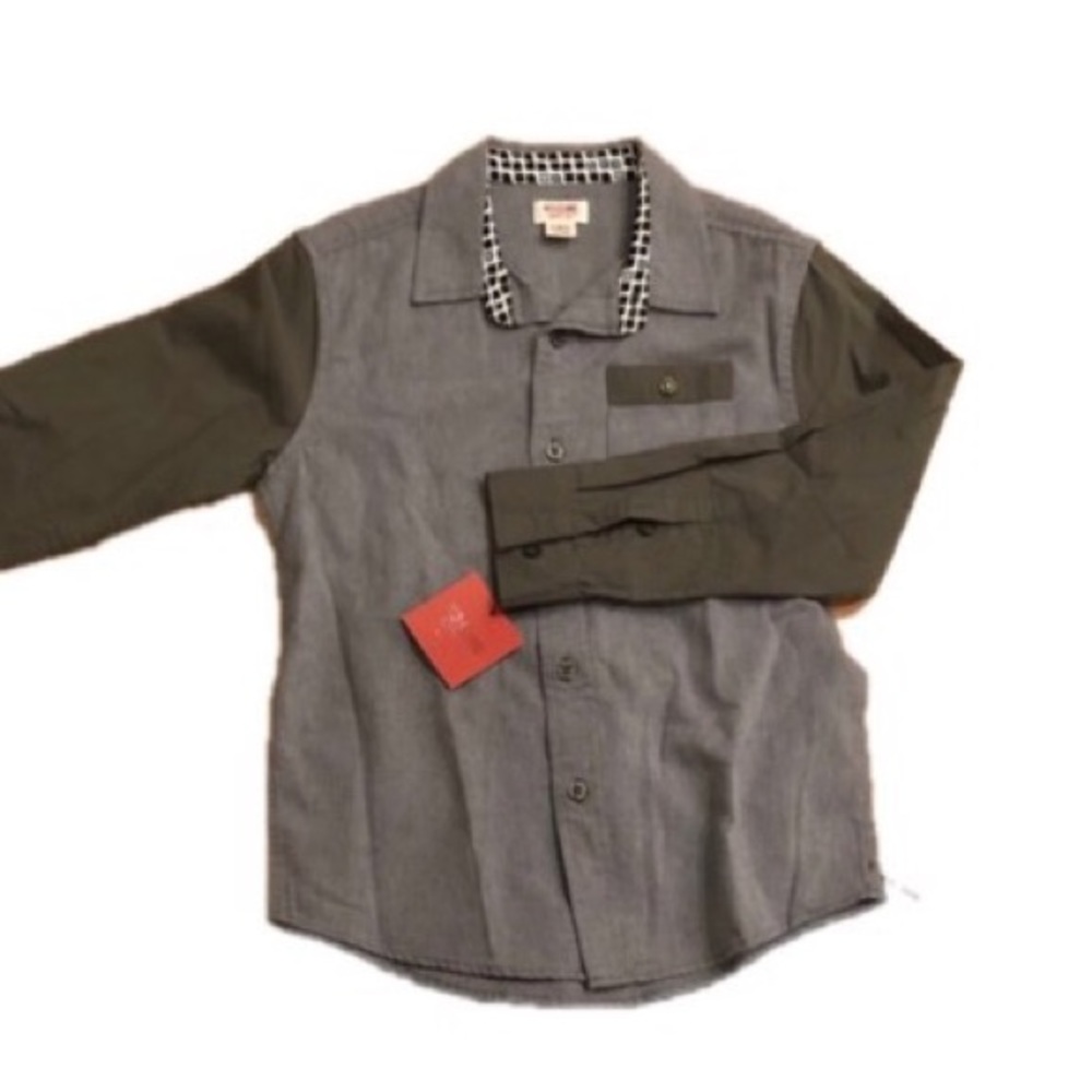 NWT Massimo Boys Long Sleeve Button ⬇️